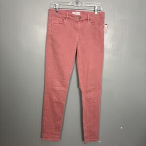 NWOT LOFT Women’s Modern Skinny Ankle Pants Red Coral 26 2